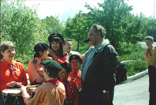 Слава с детьми